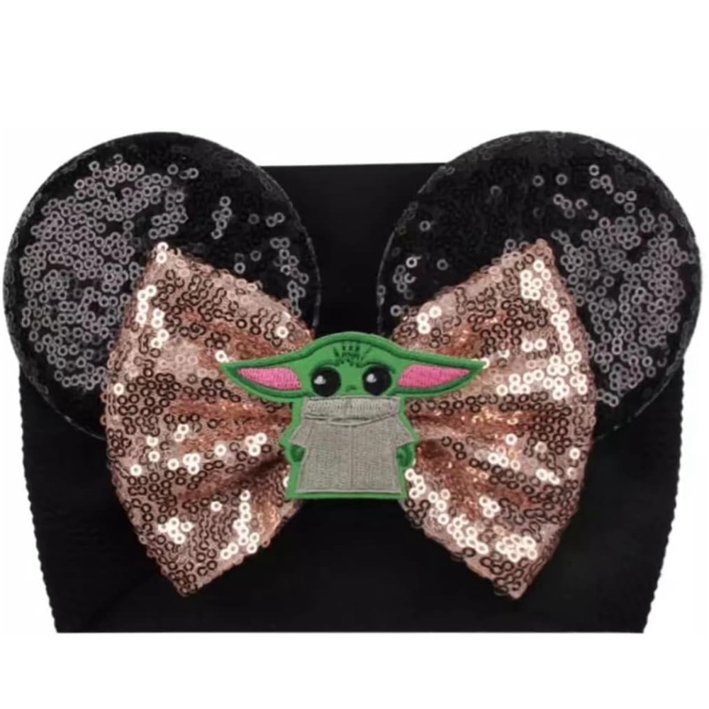Mickey Mouse Turban Head Wrap “Baby Yoda”